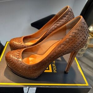 Designer heels, size 8